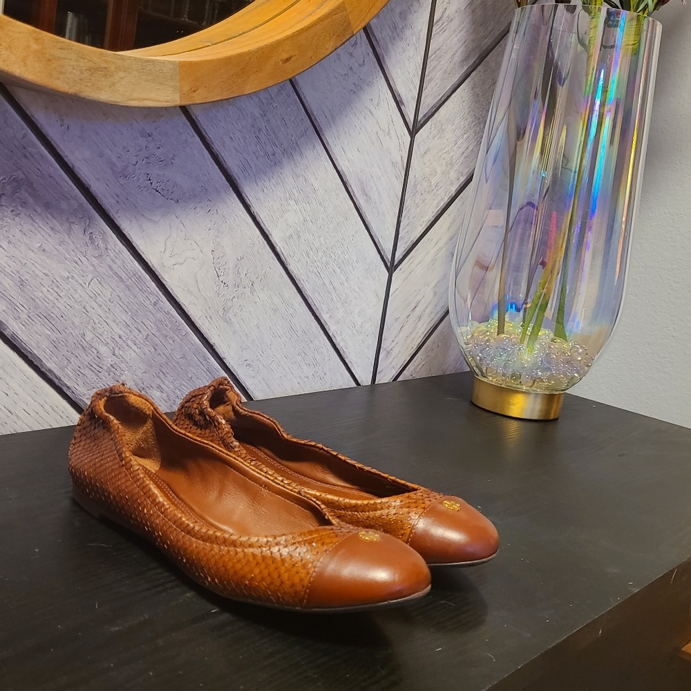 Tory Burch ballet flats, size 8